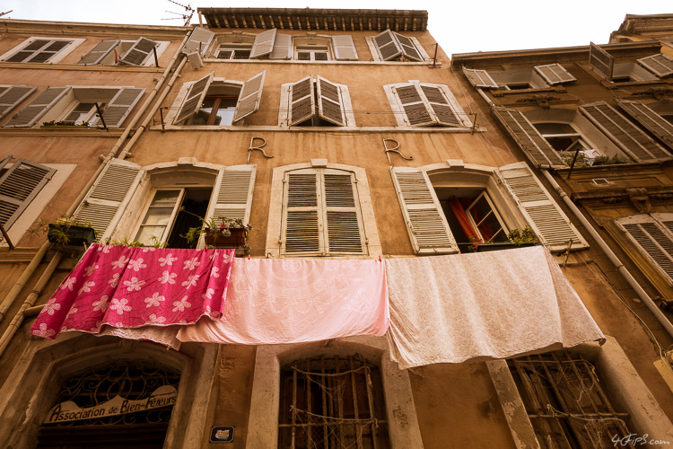 Laundry Drying in the Streets