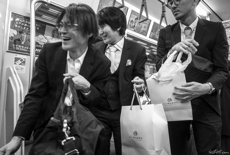 A Spark of Joy in the Tokyo Subway