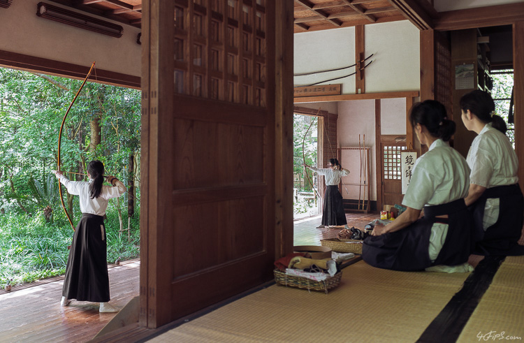 Ready to Shoot at Engakuji Zen Temple