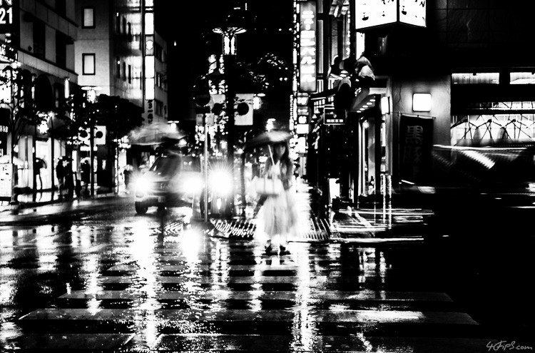 Rainy Nights in Ginza, Tokyo